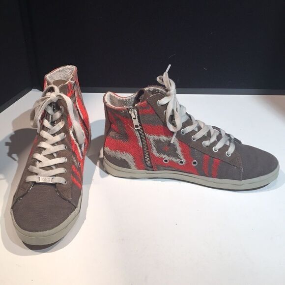 Kim & Zozi Hippie Bling Hi-Top Shoes US 8 - Picture 1 of 11